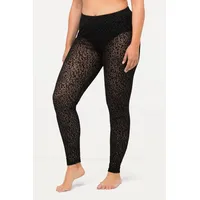 Ulla Popken Strumpfhose in schwarz | Gr.: 62/64