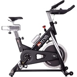 AsVIVA S14 Indoor Cycle Speedbike BT I Eingebauter Fitnesscomputer I Manuell verstellbarer Widerstand I Leiser Riemenantrieb I 23 kg Schwungscheibe I Ausdauertraining I Max. Gewichtsbelastung 125 kg