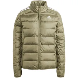 adidas Essentials 3-Streifen Light Daunenjacke Olive Strata XS