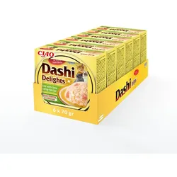 INABA CAT Dashi Delights Huhn Thunfisch und Muscheln 6 x 70g Katzenleckerlis