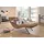 W.Schillig Relaxliege daily dreams Leder 75 x 91 x 170 cm braun mit Kissen