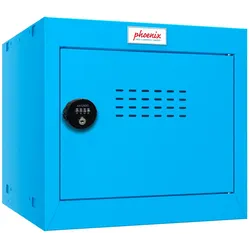 Phoenix CL0344BBC Würfel-Schließfach Cube Locker 44L Blau - Kombinationsschloss - Für Hause, Büro, Fitness, Schüle