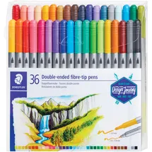 Staedtler 3200 Doppelfasermaler 36 St.