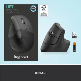 Logitech Lift Vertical Ergonomic graphite