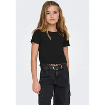 Only T-Shirt 'Nella' - Schwarz - 110/116