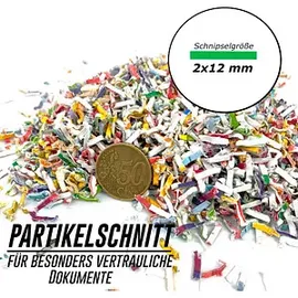 LMG AS1060MQ Aktenvernichter mit Partikelschnitt bis 10 Blatt weiß