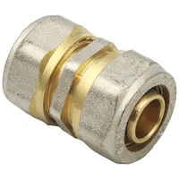 Pipetec - Klemm-schraubfitting Schraub Kupplung 20x2 Mm Mehrschichtverbundrohr