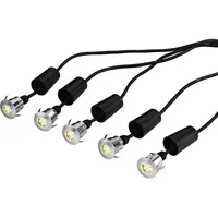 Elstead Lighting Elstead Lighting, Gartenbeleuchtung, Derwent LED Aussen-Stehleuchten 5-fach