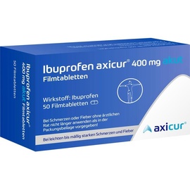 axicorp Pharma GmbH Ibuprofen axicur 400 mg akut Filmtabletten