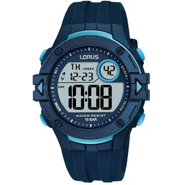 Lorus Herren Digital Quarz Uhr mit Silikon Armband R2325PX9