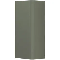 Licht-Erlebnisse Up Down Wandlampe Anthrazit GU10 Metall BERGEN