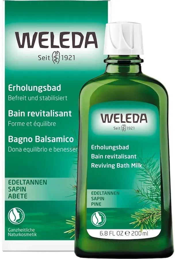 Weleda Edeltannen Erholungsbad Badeöl & Bademilch 200 ml 