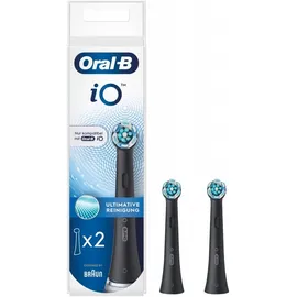 Oral-B iO Ultimative Reinigung Aufsteckbürste schwarz 2 St.