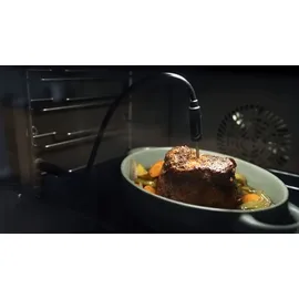 Siemens HS758G3B1 Einbau-Dampfbackofen 60 cm breit, 71 L, cookControl Pro alle Gerichte optimal zubereitet, Dampfgaren Plus schnell und gesund kochen, Bratenthermoter Plus, Home Connect