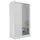 altdecor Schiebetürenschrank PARTI 150 x 216 x 61 cm Weiß