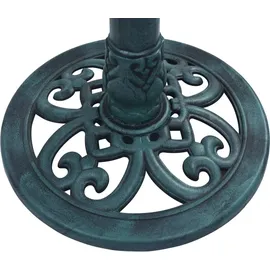 vidaXL Springbrunnen Vogelbad Grün 50×91 cm