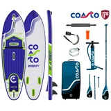 Coasto Amerigo 10,4 SUP Board 315 x 84 x 15 cm Weiß/Blau