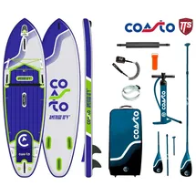 Coasto Amerigo 10,4 SUP Board 315 x 84 x 15 cm Weiß/Blau
