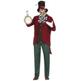 FIESTAS GUIRCA Zauberhafter Märchen Hase Kostüm – Hutmacher für Karneval Fasching Herren Größe L 52-54