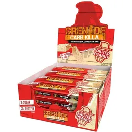 GRENADE Proteinriegel White Chocolate Salted Peanut 12 x 60 g