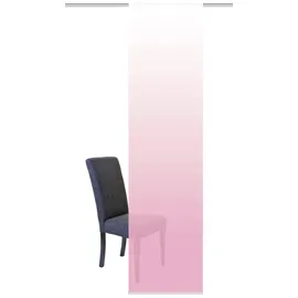 HOME WOHNIDEEN Schiebegardine Madrid 245 x 60 cm rose