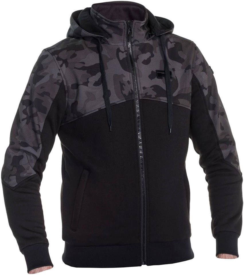 Richa Titan Core Camo, veste en textile - Noir/Gris - 6XL