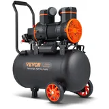 Vevor 1800W Druckluftkompressor Flüsterkompressor Ölfrei Kompressor 35L 70dB Luftkompressor