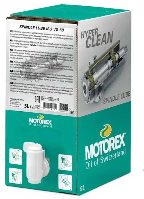 Motorex Spindle Lube ISO VG 68, 5 Liter