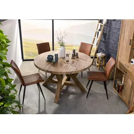 MASSIVMOEBEL24.DE Bassano Ø 140 cm natur