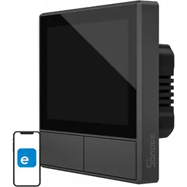 Sonoff NSPanel Smart Scene Wall Switch, Schaltaktor mit Display und Touchpanel, WiFi, Wandschalter graphite