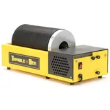 Tumble-Bee Rock Tumbler – Großer Rock Tumbler für Erwachsene und Kinder – Drehbarer Becher für Stein, Fels, Metall und Meeresglas – Stein-Vibrationsbecher – Modell TB-14, 1 x 4 LB Barrel