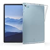 kwmobile Hülle kompatibel mit Samsung Galaxy Tab S6 Lite (2022) / (2020) Hülle - weiches TPU Silikon Case transparent - Tablet Cover Transparent