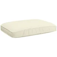 VidaXL Paletten-Sitzkissen Creme 120x80x12 cm Oxford-Gewebe