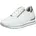 Sneaker Damen Weit Weiß/Silber 41