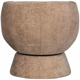 Woood Sessel Shuffle Chenille 73 x 72 x 71 cm Beige drehbar