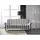 Home Affaire 3-Sitzer "Rennes", grau (anthrazit, creme streifen), B:200cm H:90cm T:93cm, Samtoptik ( 100% Polyester);Baumwollmix (50% Baumwolle, 50% Polyester), Sofas, in Samtoptik oder Baumwoll-Mix