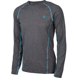 Ternua Camiseta Mode LS M d-whales grey/deep curacao (2904) XS