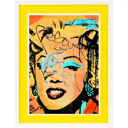 Kunstdruck NEON Passepartout
