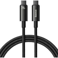 Baseus USB-C to USB-C cable Tungsten Gold 240W 2 m (black)