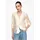 Comma, Bluse Lyocell-Bluse mit Volants beige 40