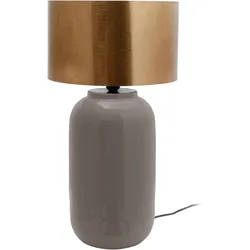 KAYOOM Tischleuchte "Art", grau, Ø 31cm H: 57,5cm, Lampen, harmonisch, extravagant, luxuriös, Designlampe