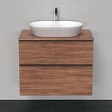 Duravit D-Neo Konsole mit Waschtischunterschrank mit 2 Auszügen und 1 Ausschnitt, DE496707979