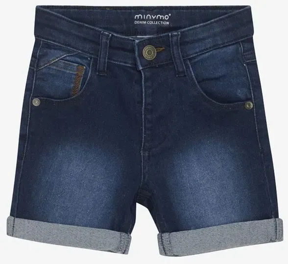 Minymo Shorts Power Stretch dark blue denim (782) 80