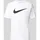 Nike Sportswear Swoosh Kurzarm-T-Shirt White / Black XL Regular