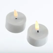 Deluxe Homeart LED Teelichter Mia D: 4,1 cm 2 St. weiß