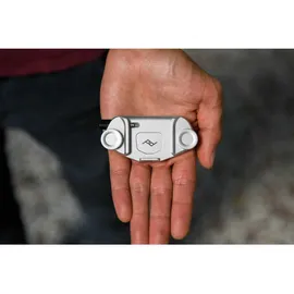 Peak Design Capture Clip V3 ohne Wechselplatte silber
