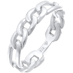 Elli Bandring Figaro Glieder Design Chunky 925 Silber Ringe   Damen 