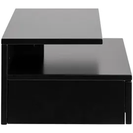 VCM Nachtschrank Ashlan 35 x 22,5 x 32 cm Schwarz