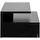 VCM Nachtschrank Ashlan 35 x 22,5 x 32 cm Schwarz