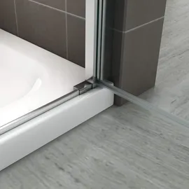 iflair i-flair Duschtür 68-71 cm - Höhe: 180 cm, aus 6 mm Sicherheitsglas Edelstahlgriffe